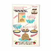 Hazenut Chocolate Stuffed Pancake Recipe