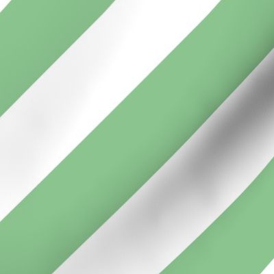 Jade Green stripes diagonal large