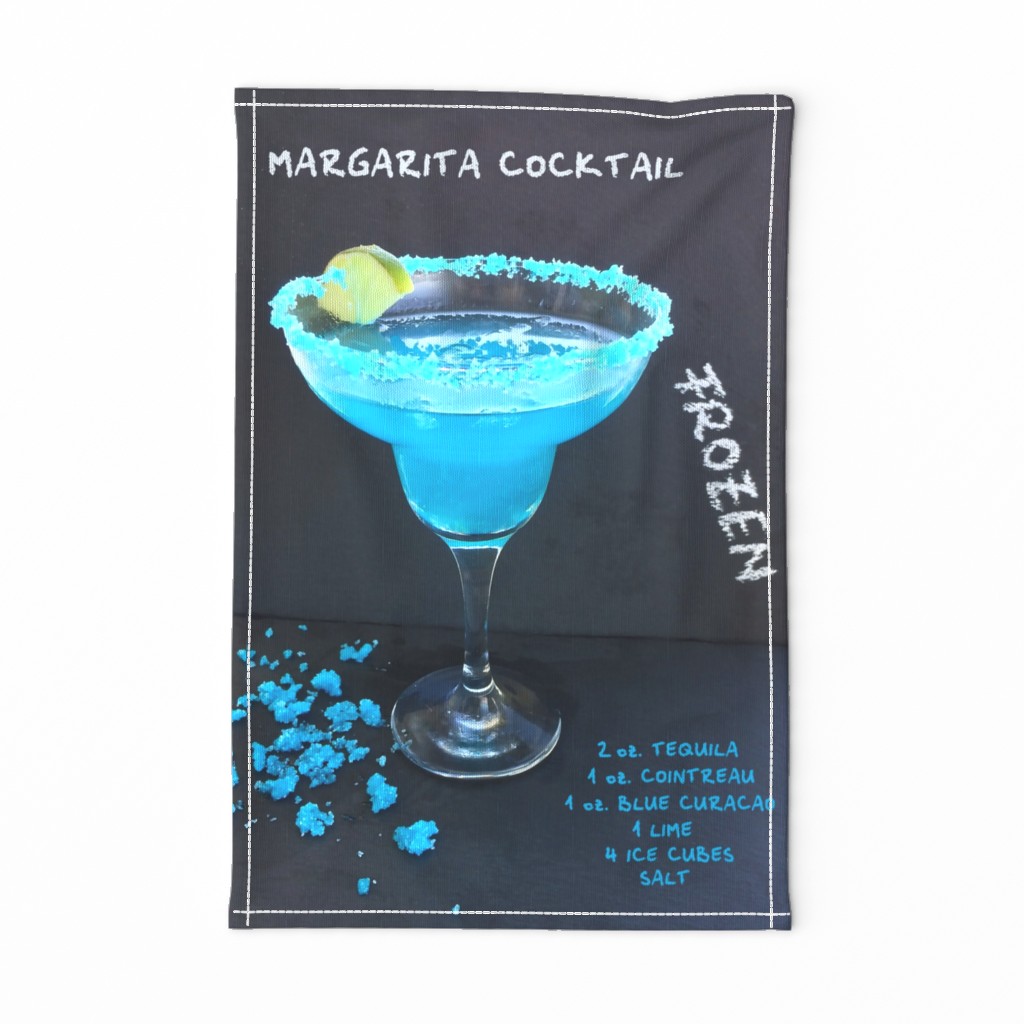 Cocktail Recipe Wall Hanging Frozen Margarita