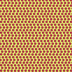 cranberry repeat dotty-yellow