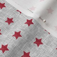 stars on grey - All Star patchwork coordinate (90) C18BS