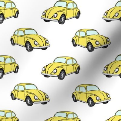 yellow bugs -  beetle car