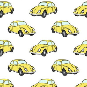 yellow bugs -  beetle car