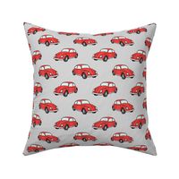 red bugs - (grey) beetle car