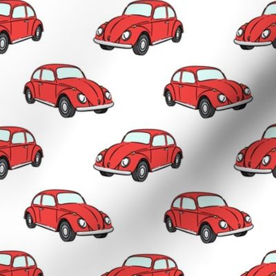red bugs - beetle car