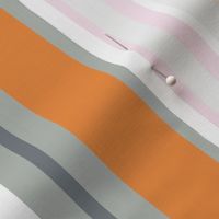 SLICE STRIPE in "BERRY & MANDARIN"