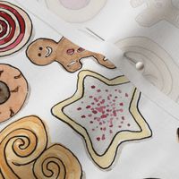 Holiday Cookies with Gingerbread Men
