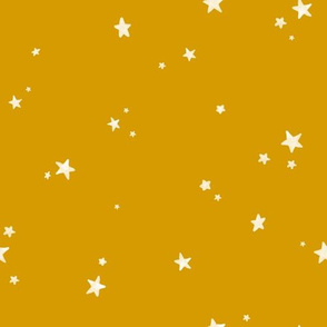 Dreamy Stars on Gold