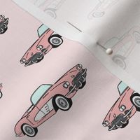 vintage convertible - pink on pink