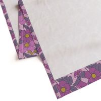 BIG FLORAL 70s MAUVE 2