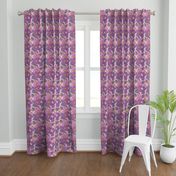 BIG FLORAL 70s MAUVE 2