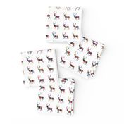 colorful striped deers | tiny