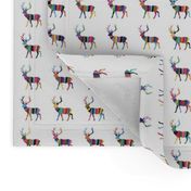 colorful striped deers | tiny