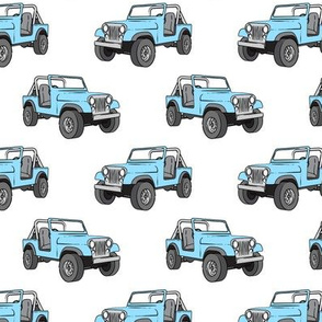 jeeps - blue