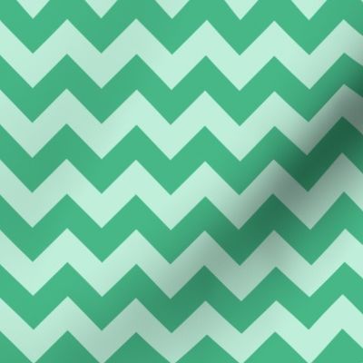 baby elephant green mint chevron