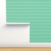 baby elephant green mint chevron