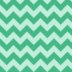 baby elephant green mint chevron