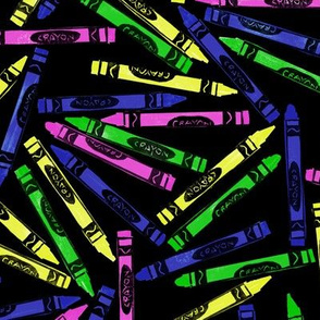 Bob's neon crayons