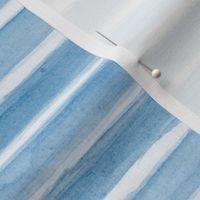 Watercolour hand drawn and painted Pastel baby blue nursery ribbon stripes 