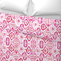 Ikat Pink XLarge