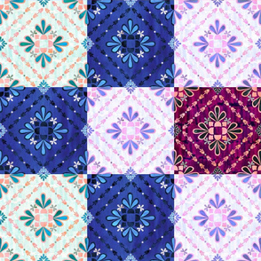 Folk Mix boho Tiles 