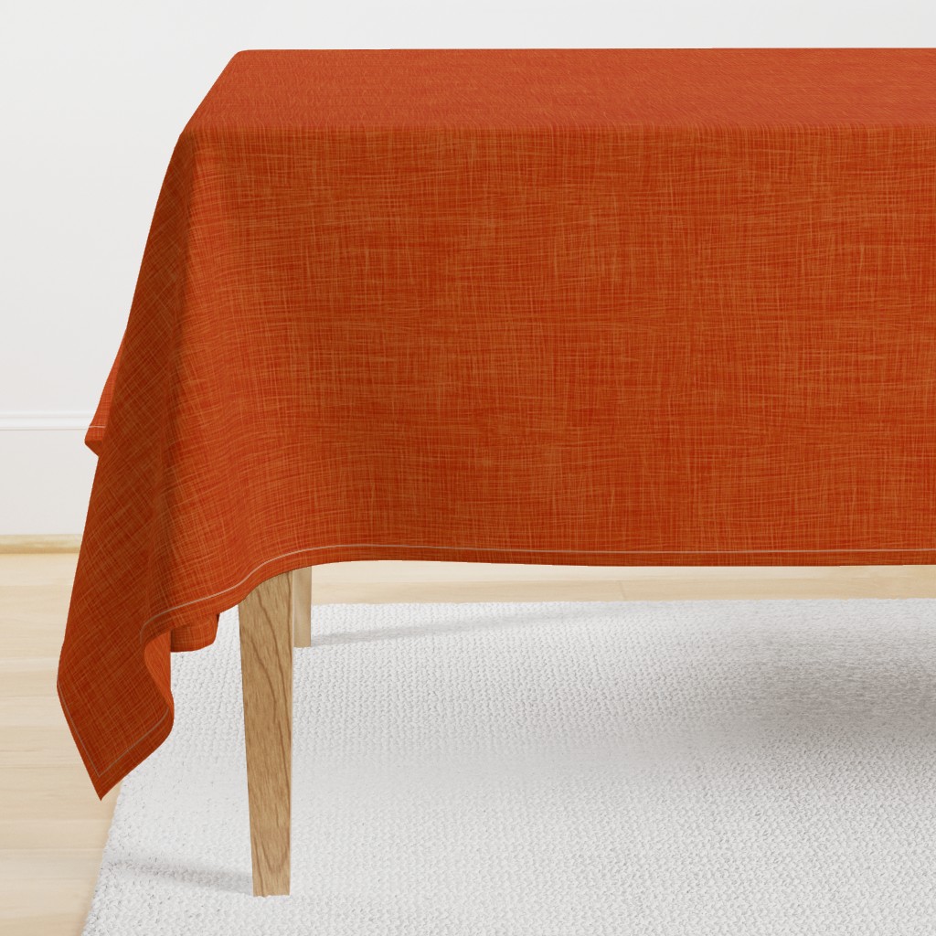 Terracotta Linen by Helenpdesigns