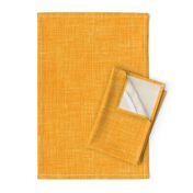 Saffron yellow Linen by Helenpdesigns