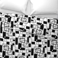 Black Noir & White Geometric