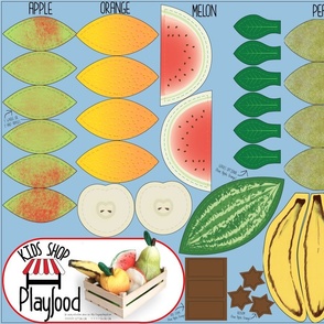 Cut N Sew Playfood: Vol. Fruits