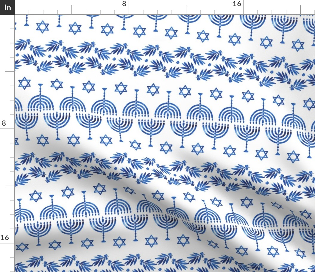 Hanukkah in Blue