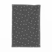 Random Confetti Pattern | Gray and White Falling Snow