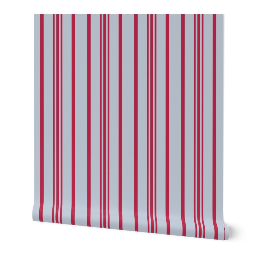 Vintage stripes light blue magenta