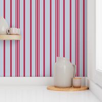 Vintage stripes light blue magenta