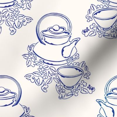 Chinoiserie Jasmine Tea by ArtfulFreddy