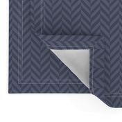 Subtle Herringbone Blue