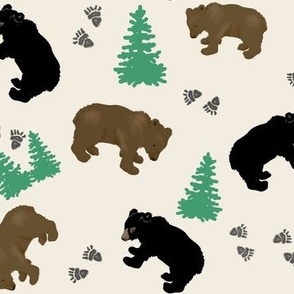 Al Bears In The Woods