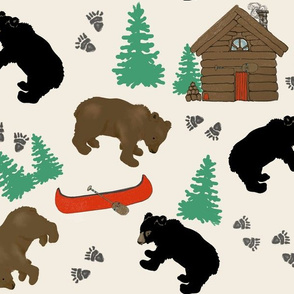 Woodland Bears Cabin