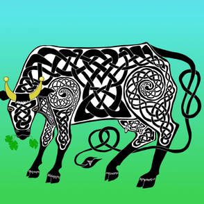 Celtic Cow Banner