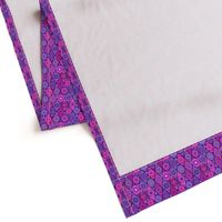 Diamond Mandalas--pink and purple, small