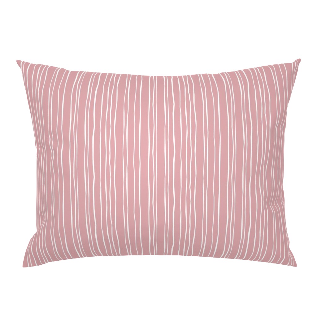 Wide Blush Stripe