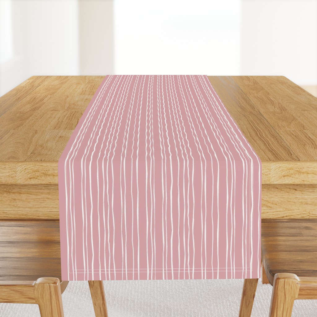 Wide Blush Stripe