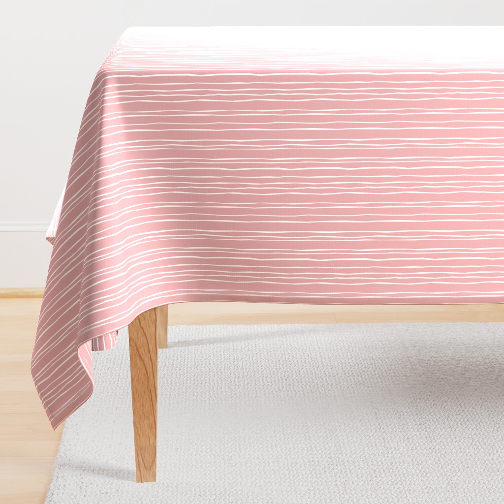 Wide Blush Stripe