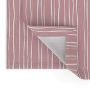 Wide Blush Stripe