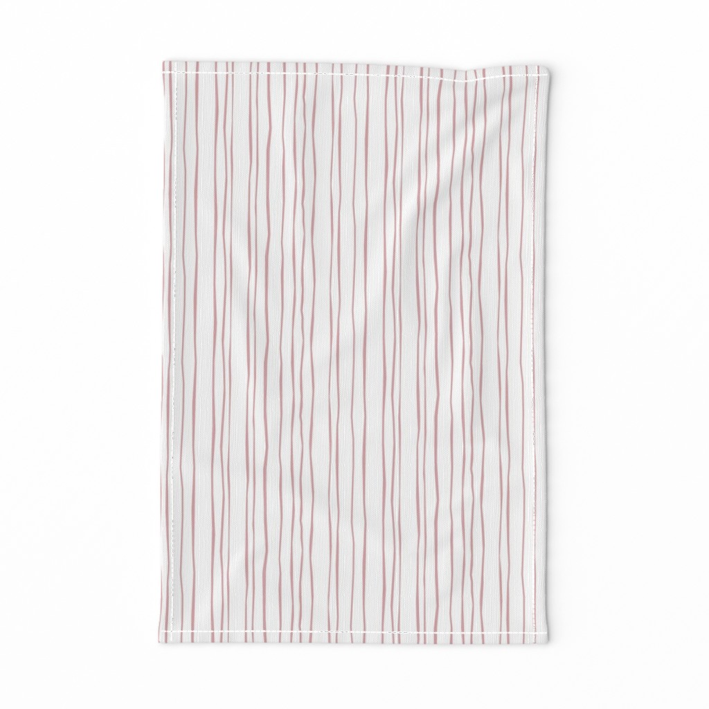 Narrow Blush Stripe