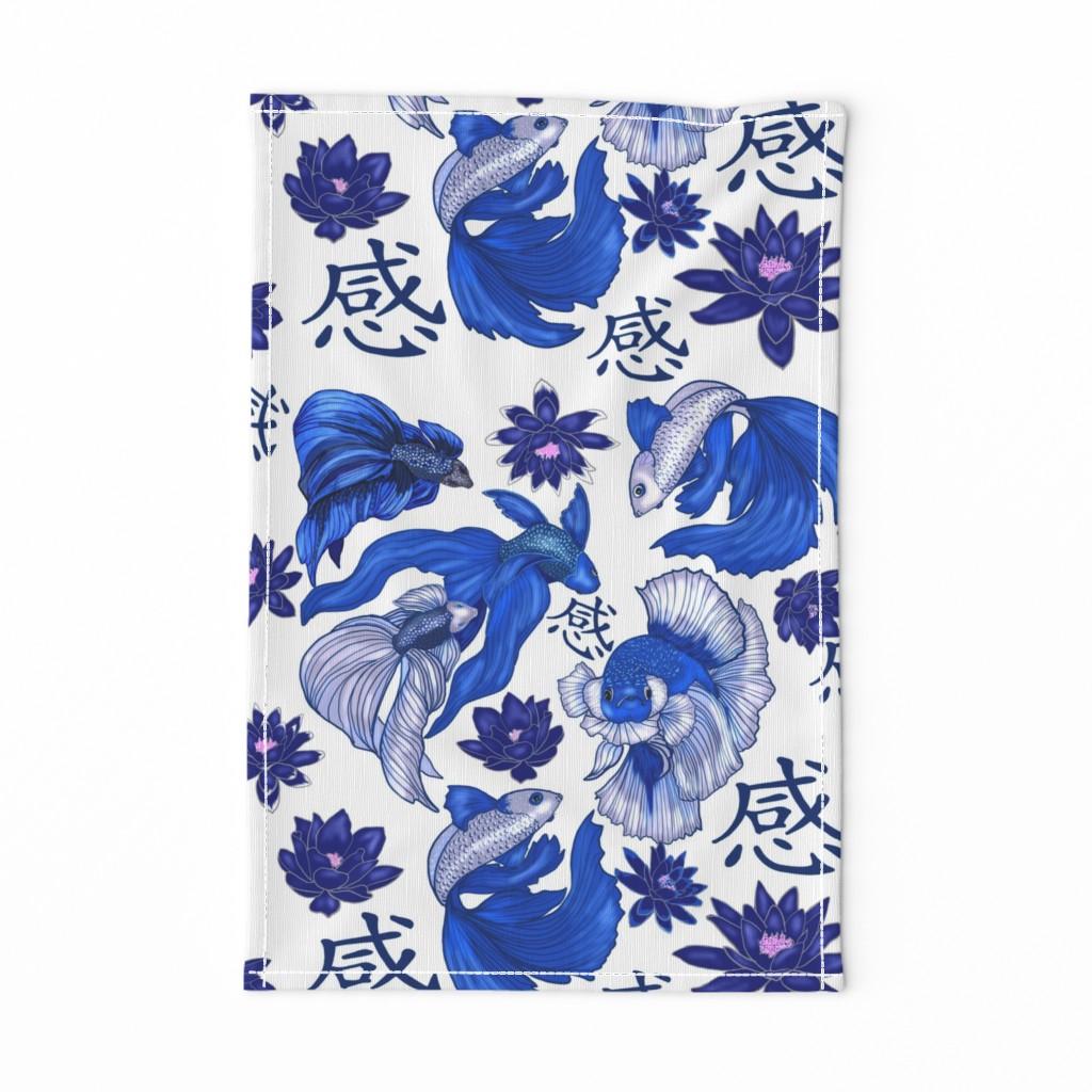 Chinoiserie Fighting Fish large print