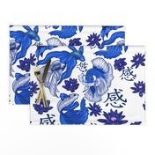 Chinoiserie Fighting Fish large print