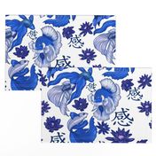 Chinoiserie Fighting Fish large print