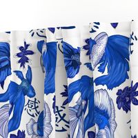 Chinoiserie Fighting Fish large print