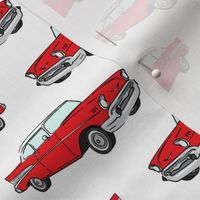 Classic Car - Sedan - 50s 60s - red