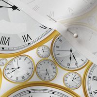 What Time Is It? Clocks on White